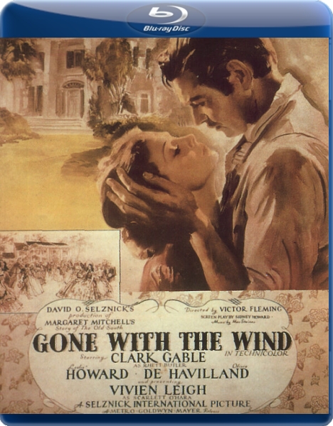  Унесенные ветром / Gone with the Wind (1939)  [Мелодрама, драма, военный] 