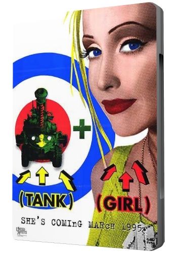  Девушка-танк / Tank Girl (1995) боевик, комедия, фантастика 