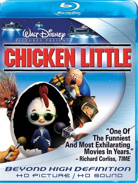  Цыпленок Цыпа / Chicken Little (2005) [фантастика, комедия, приключения, семейный, мультфильм] 