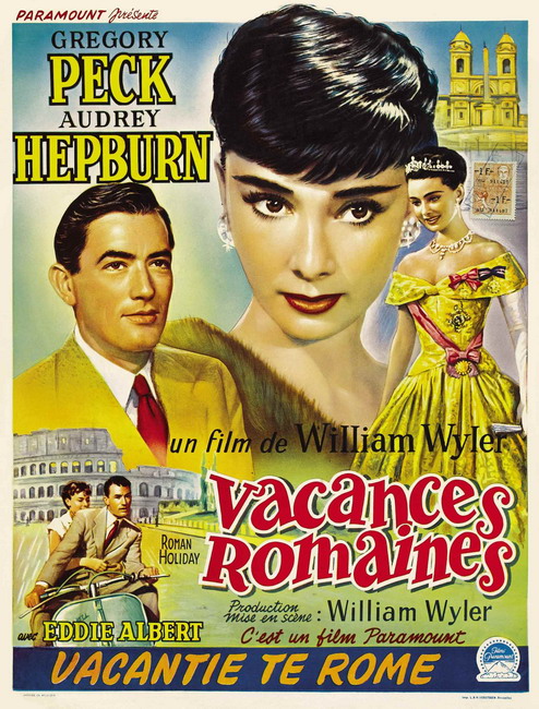 Римские каникулы / Roman Holiday (1953)  [Комедия, мелодрама]