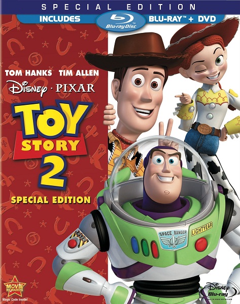 История игрушек 2 / Toy Story 2 (1999)  [мультфильм,  комедия, приключения, семейный]
