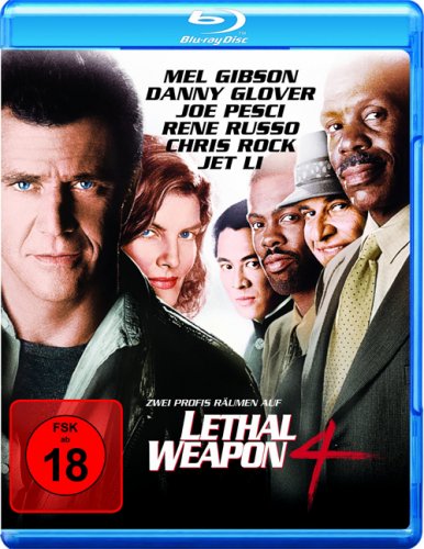 Смертельное оружие 4  ( Lethal Weapon 4) 1998 [боевик, триллер, комедия, криминал]
