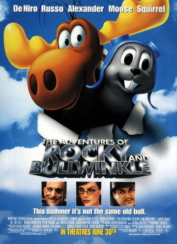 Приключения Рокки и Буллвинкля  (The Adventures of Rocky & Bullwink) 2000 [мультфильм, фэнтези, комедия, приключения, семейный]