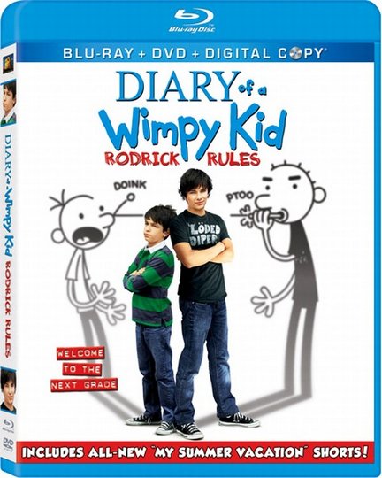  Дневник слабака 2 / Diary of a Wimpy Kid: Rodrick Rules (2011) [Комедия] 