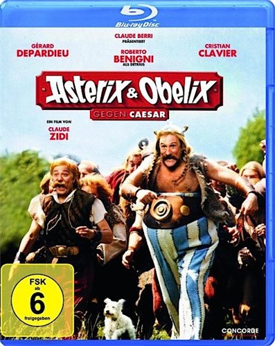 Астерикс и Обеликс против Цезаря / Asterix et Obelix contre Cesar (1999)  [Комедия, фэнтези, приключения, семейный]