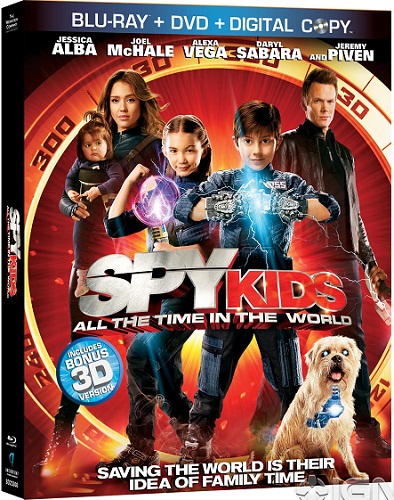 Дети шпионов 4D / Spy Kids: All the Time in the World in 4D (201  [ фантастика, боевик, комедия, приключения, семейный]